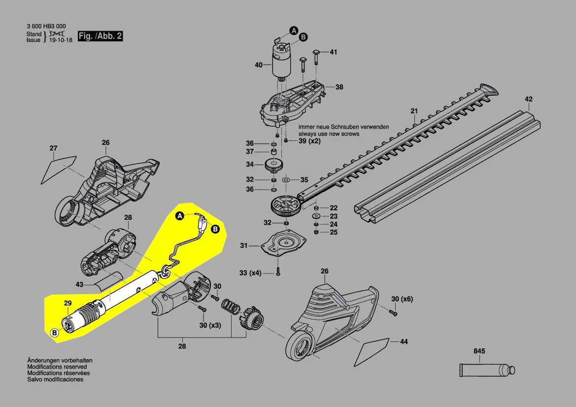 Barre télescopique réf. F 016 F05 241 Bosch